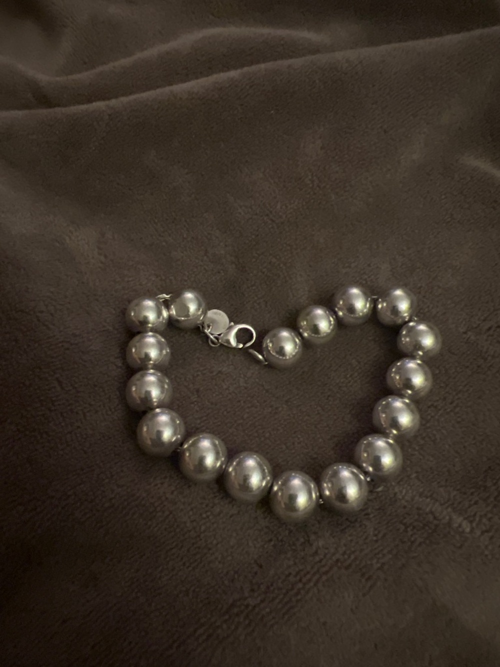 Tiffany & co ball bracelet silver ag925